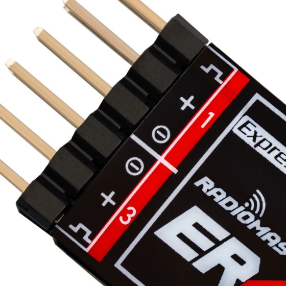 Original Radio master ER4 2,4 GHz 4CH 10mW ExpressLRS PWM Kunststoff fernbedienung für RC Mit Batteries trom und Adapter für RC FPV